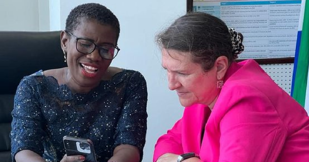 Mayor Yvonne Aki-Sawyerr Hosts High Commissioner For Canada to Sierra Leone And Ghana