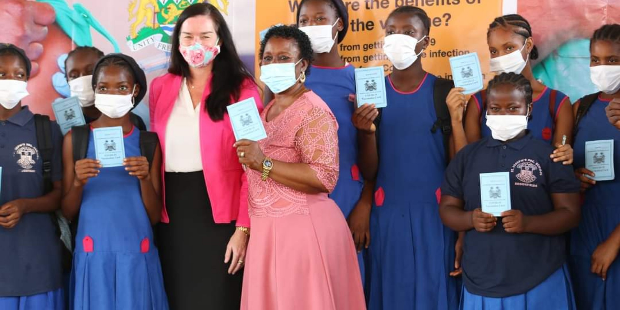 US Boost Sierra Leone with 502,299 COVID Vaccines