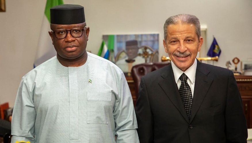 President Bio Hosts Top Saudi Envoy