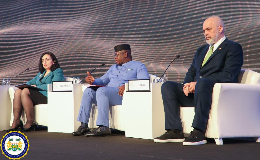 President Bio Addresses Opening of Global Diplomacy Forum, Discusses Opportunities For Peace and Security