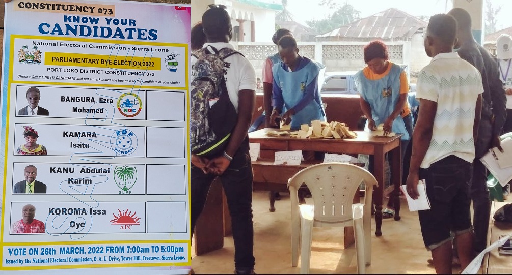 Preliminary Bye-Election Results For Kailahun Constituency 005