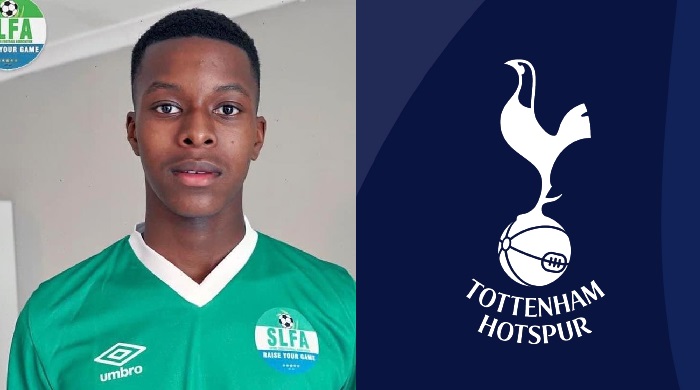 Tottenham Hotspur Applauds Kallum Sesay Following Impressive Performance For Leone Stars