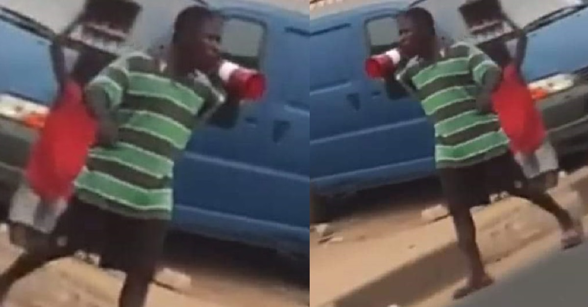 “Maada Bio All Thing Don Bad Ohh” – Frustrated Sierra Leonean Man Takes to The Streets in Demonstration