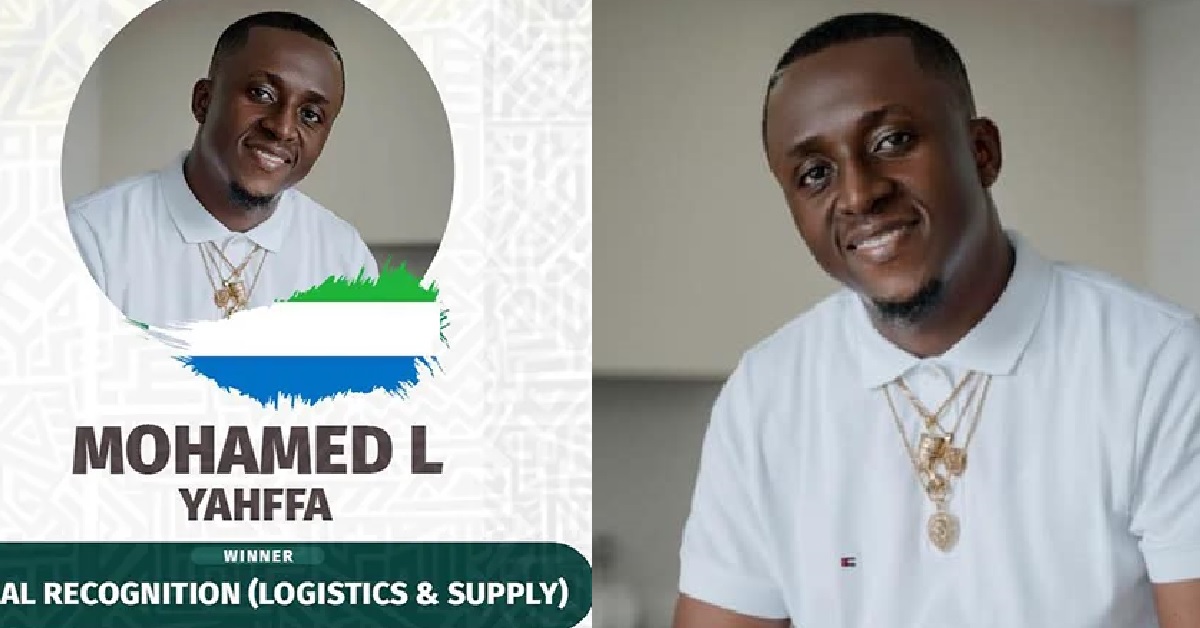 Founder of Zulumadingo Company Mohamed Lamin Yahffa Honored With Forty Under 40 Africa Award