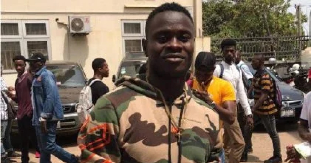 Leone Stars Striker, Musa Tombo Visits IPAM-USL Main Campus