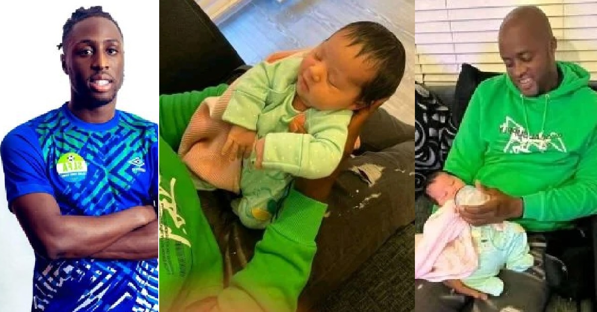 Leone Stars Defender, Osman Kakay Welcomes Second Child