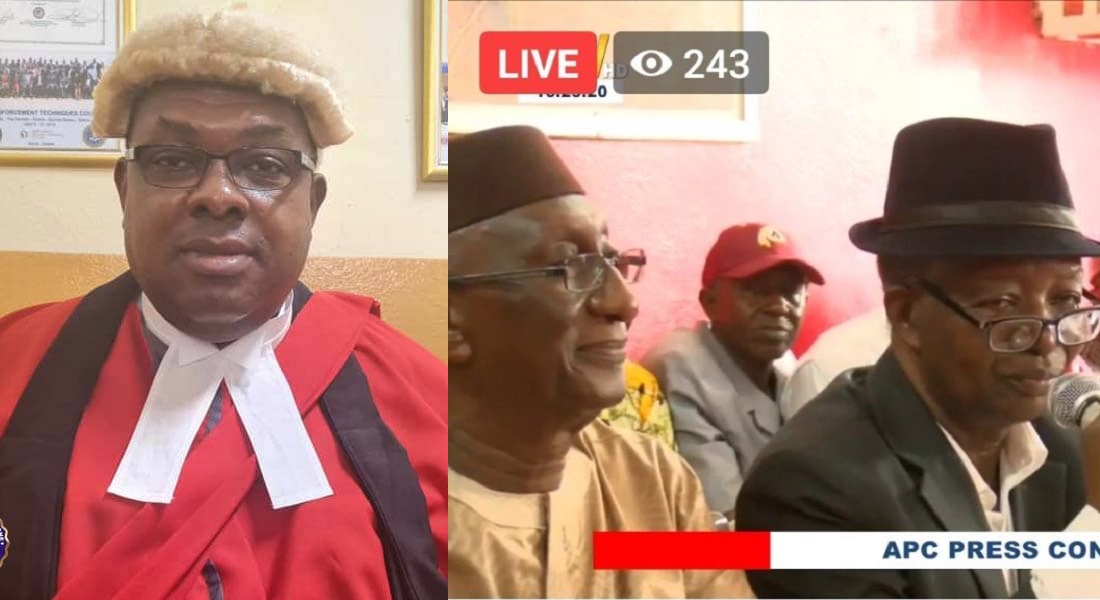 Political Thinker Blasts Justice Fisher Following Ruling to Dissolve APC Executive