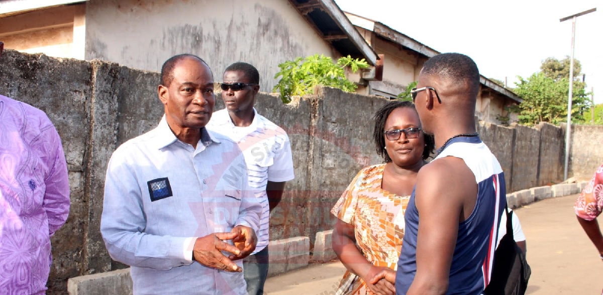 Samura Kamara Consoles Family of Late FBC Student Emadu Rogers