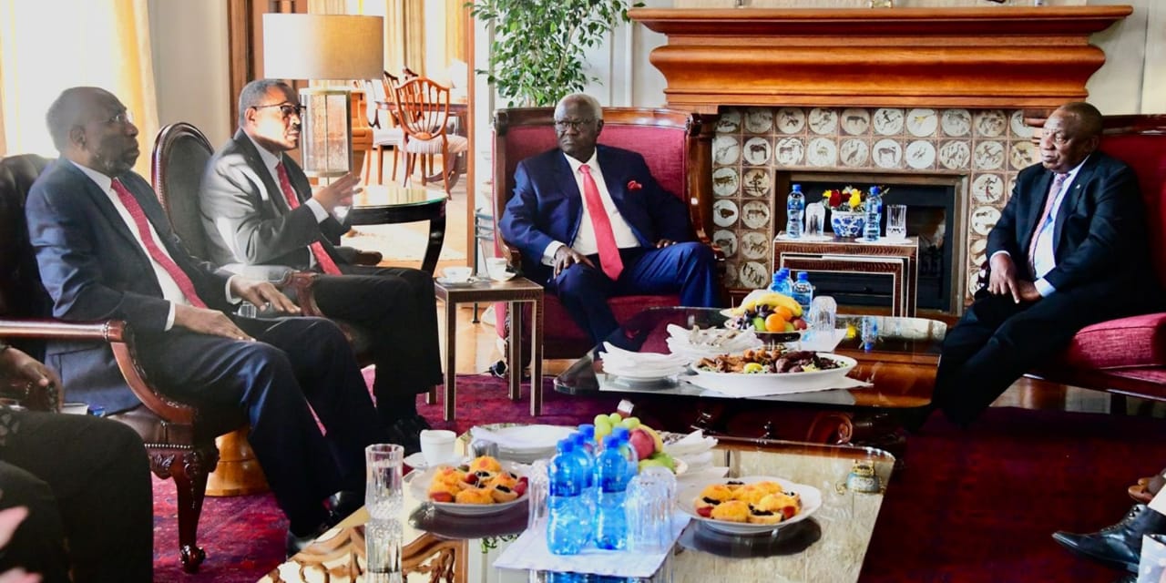 Former President Ernest Bai Koroma Engages President of South Africa on a Campaign for Nature