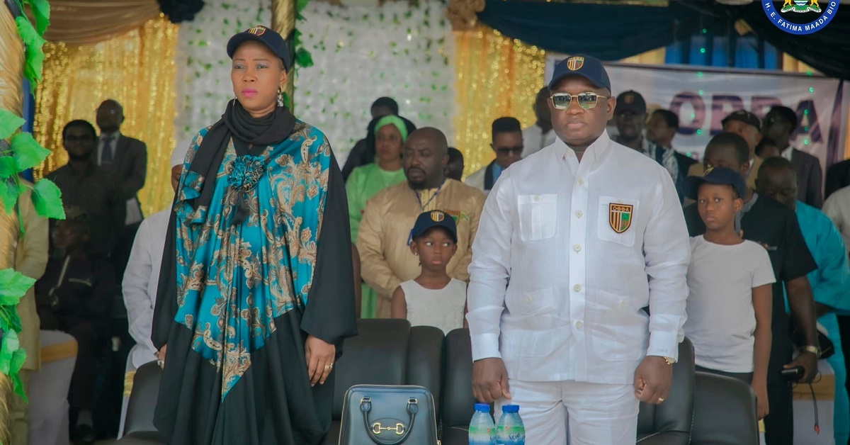 President Bio And First lady Joins OBBA Celebration in Bo