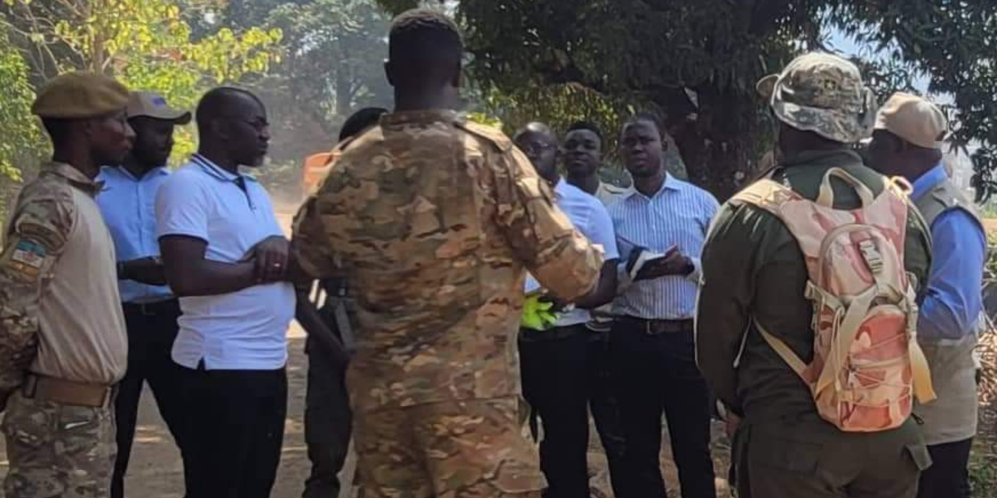 NDMA Tracks Down Individuals Illegally Burning Freetown Guma Forest Reserve, Arrests Two