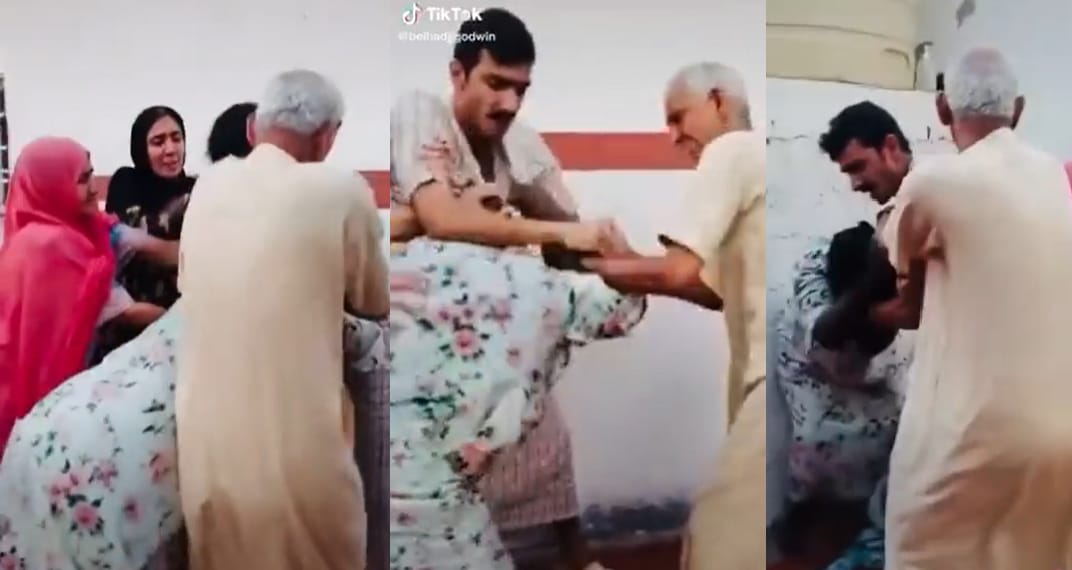 Sierra Leonean Domestic Worker Caught on Video Suffering Physical Abuse From Male Employers in Kuwait