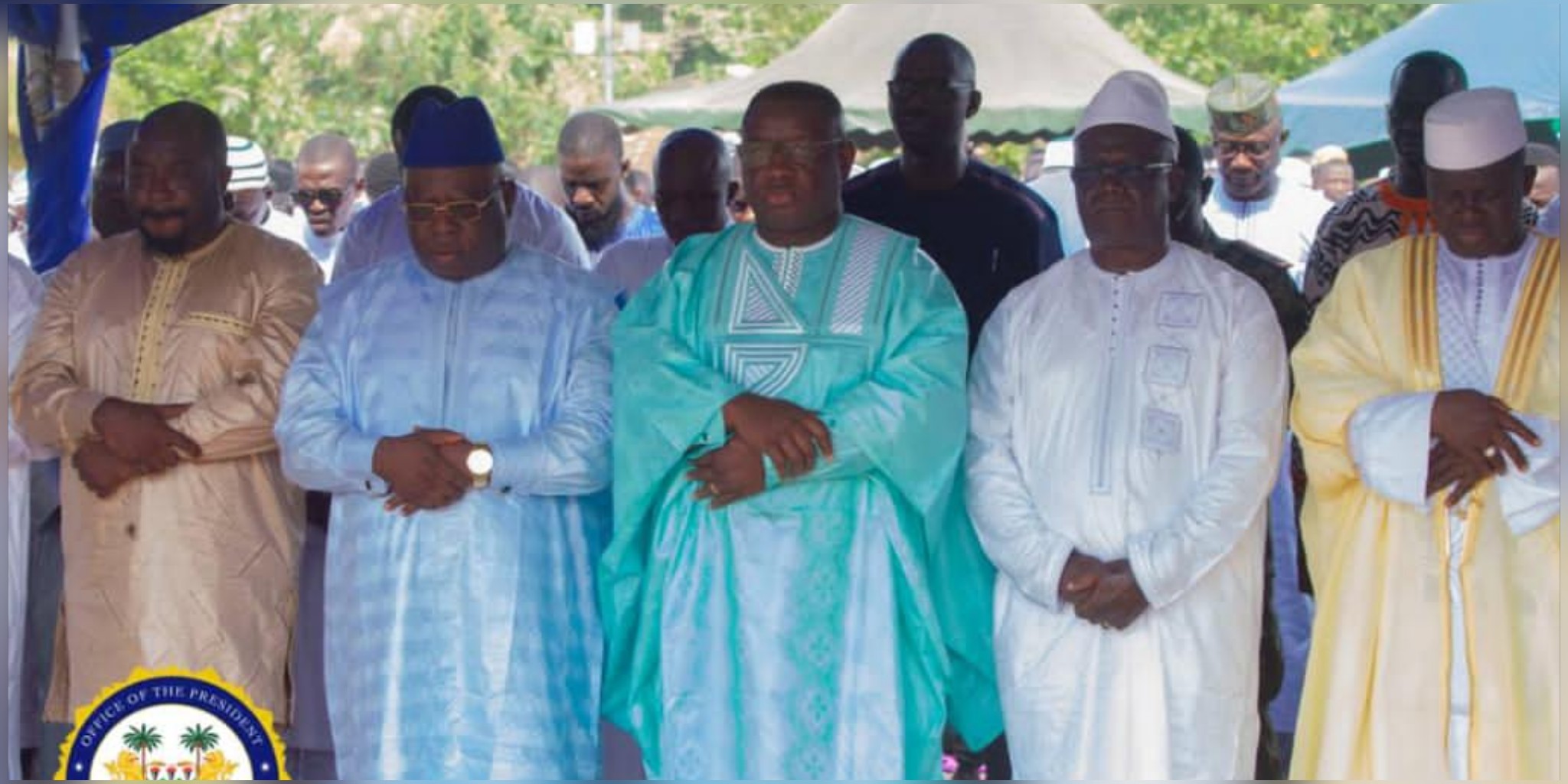 President Bio Addresses Muslims in Koidu City
