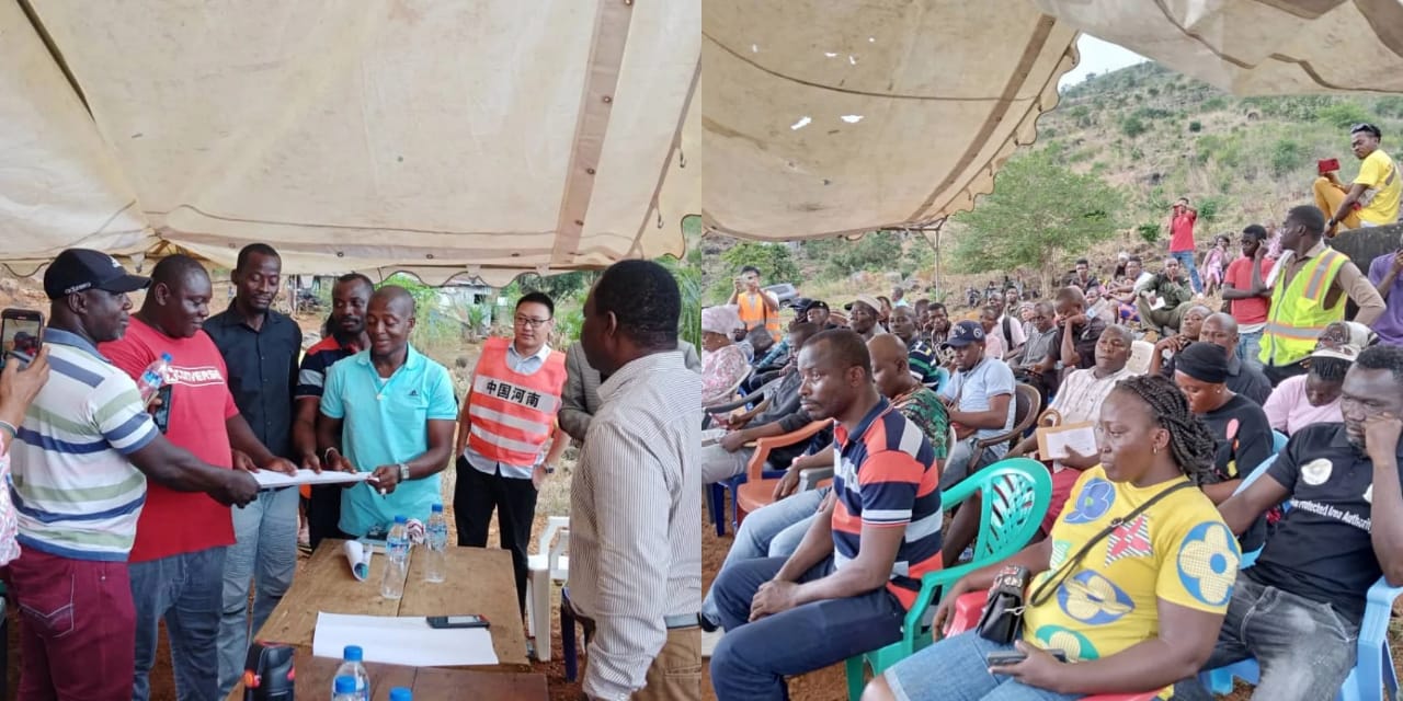 Guma Valley Water Company Hands Over Angola Town Water Project to CHICO