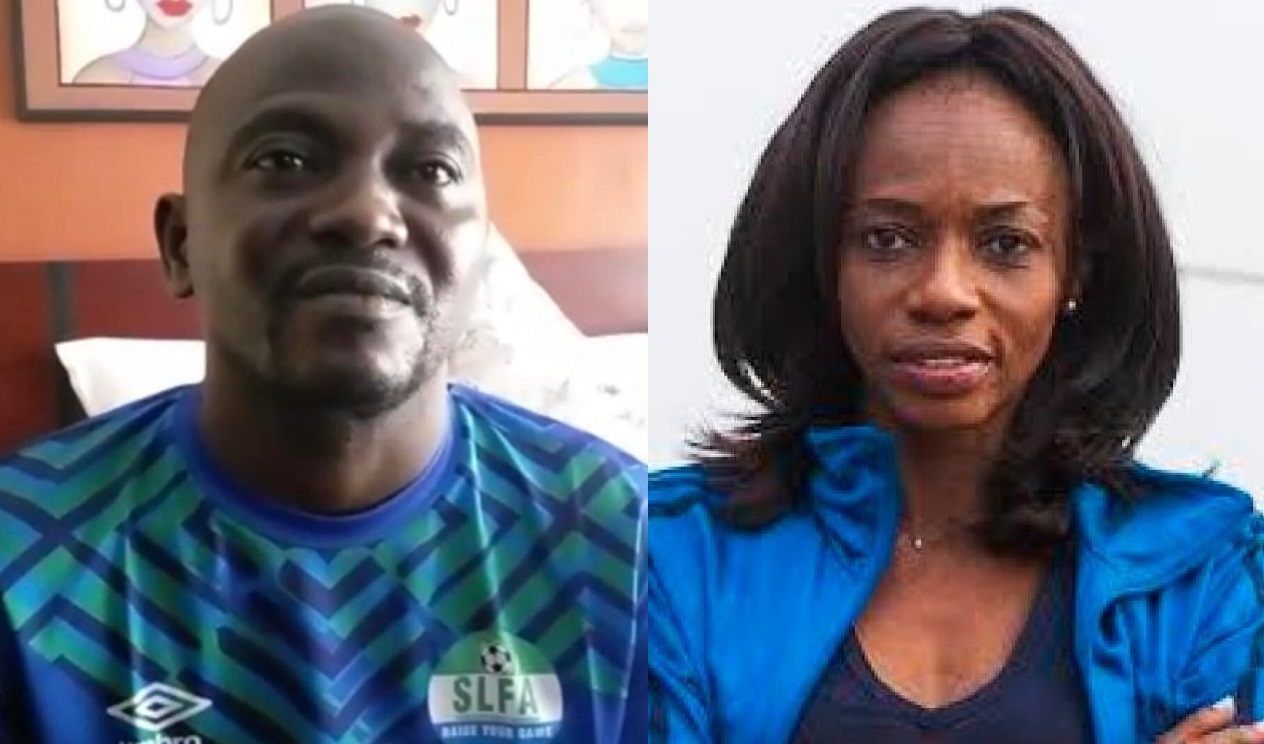 Isha Johansen Pays Tribute to Late Sierra Leone Football Legend Junior Tumbu