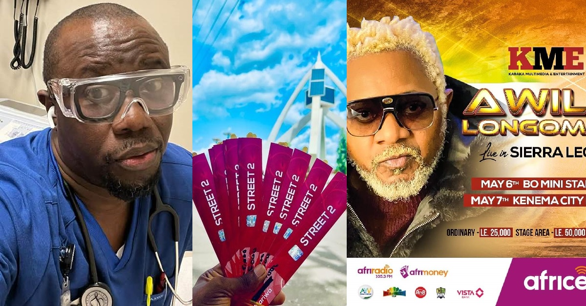 Myk Berewa Provides 40 Tickets For Nurses And Teachers in Kenema to Attend Awilo’s Show