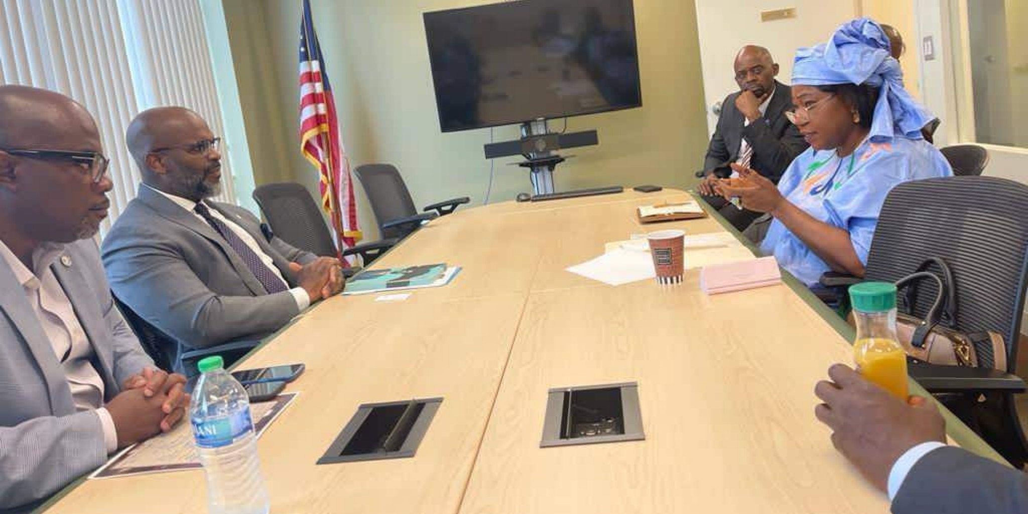 Minister of Tourism, Memunatu Pratt Engages US Africa Development Foundation