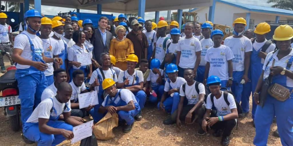 Minister of Youths Affairs Boosts Lugbu Training Centre With Tractors, Staffs Quarters And a Furnished Training Centre