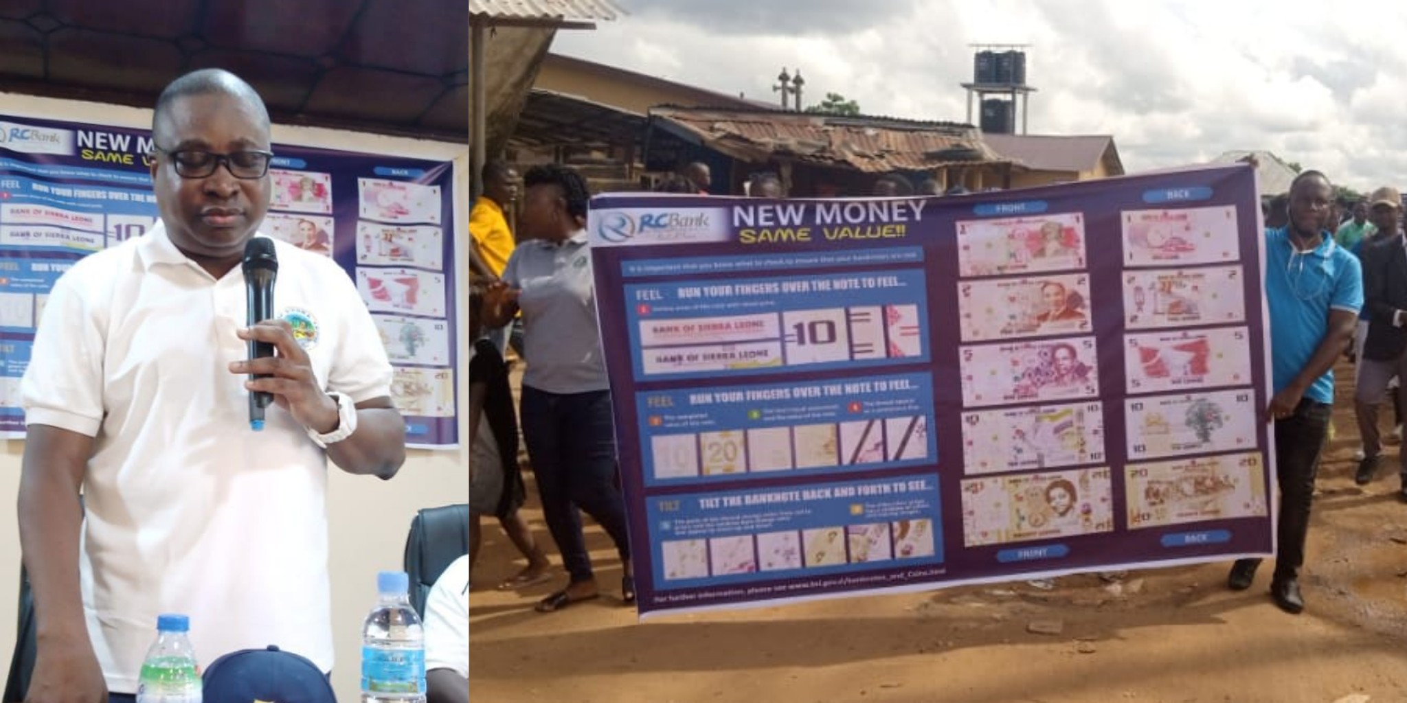 Bank of Sierra Leone Embarks on Nationwide New Leones Sensitization