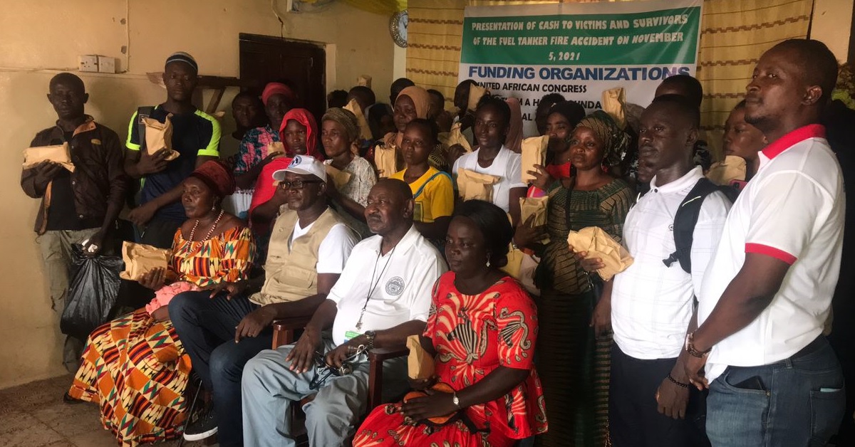 Berny’s Hope Foundation Organise One-Day Psychosocial Experience For Survivors And Families of Fuel Tanker Incident