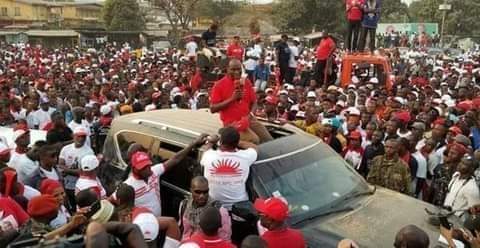 Samura Kamara Caught on Camera Spreading Tribalism Messages Among APC Supporters