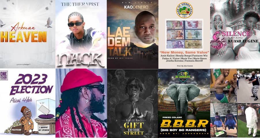 Top 10 Songs in Sierra Leone For April 2022