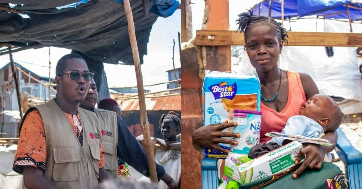 Caritas Supports Fire Victims of Culvert Camp