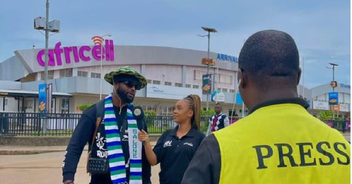 Nigerian Superstar DJ Neptune Lands in Sierra Leone For Housemates Salone