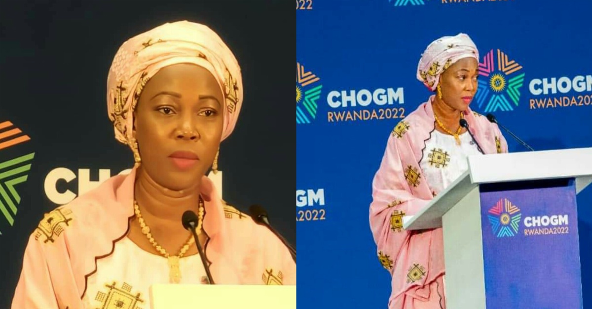 First Lady Fatima Bio Shares Platform With Duchess of Cornwall , And Rwandan First Lady to Speak Up Against Domestic Violence