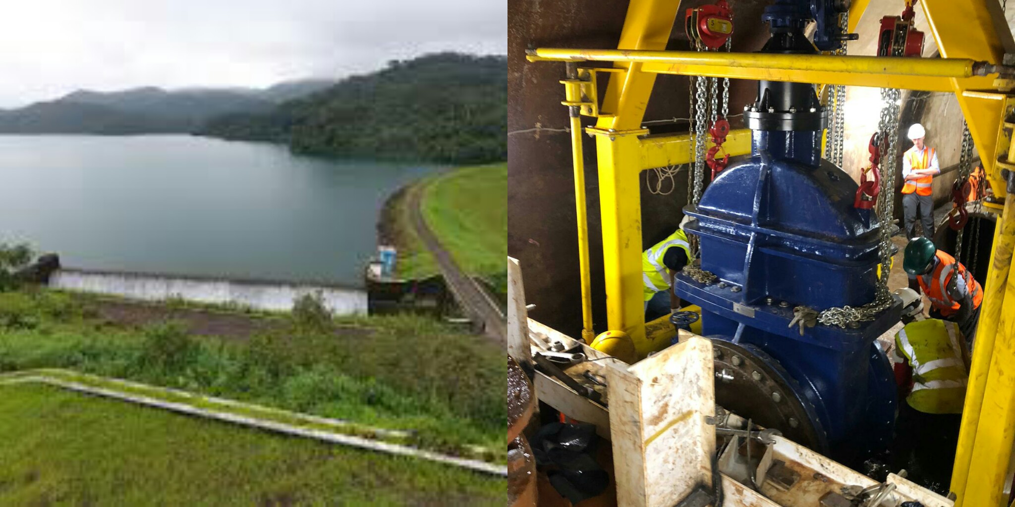 Guma Replaces Major Components on Main Dam at Mile 13