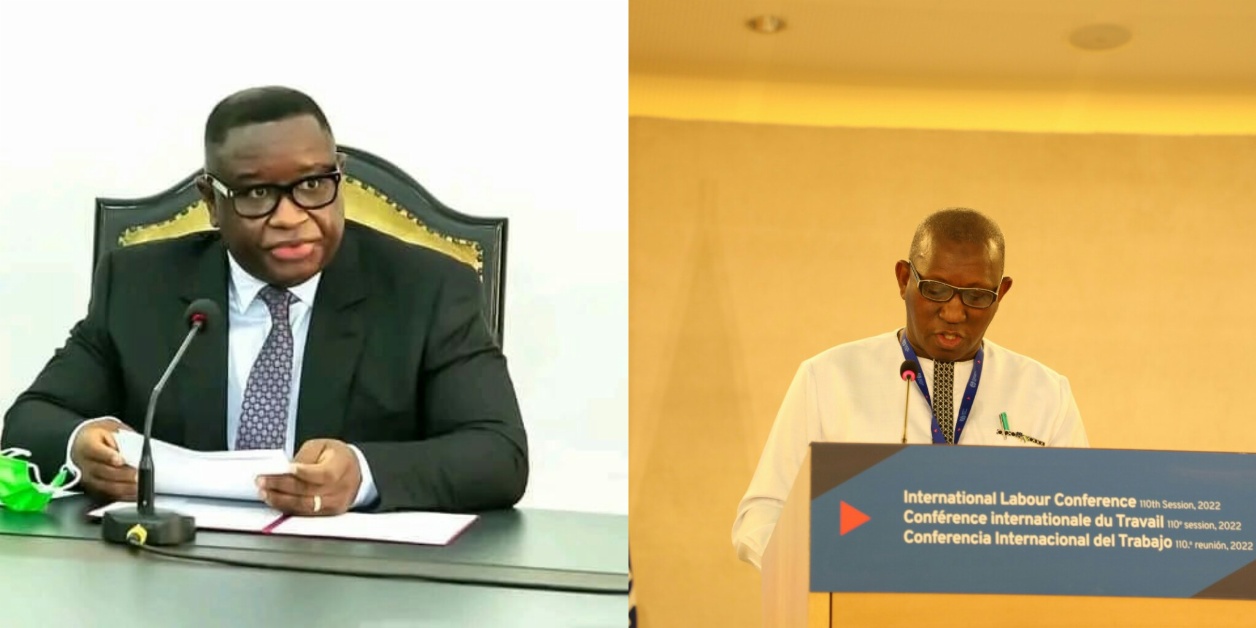 Minister of Labour, Alpha Timbo Presents Significant Steps of President Bio in The 110th ILC