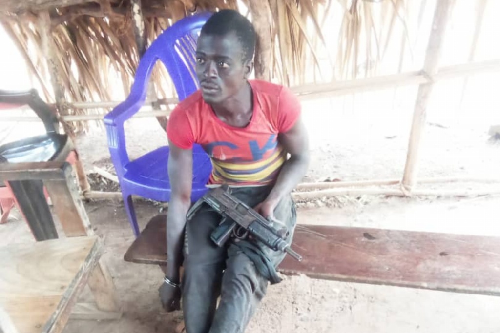Sierra Leone Police Arrests Man With Firearms in Karene District