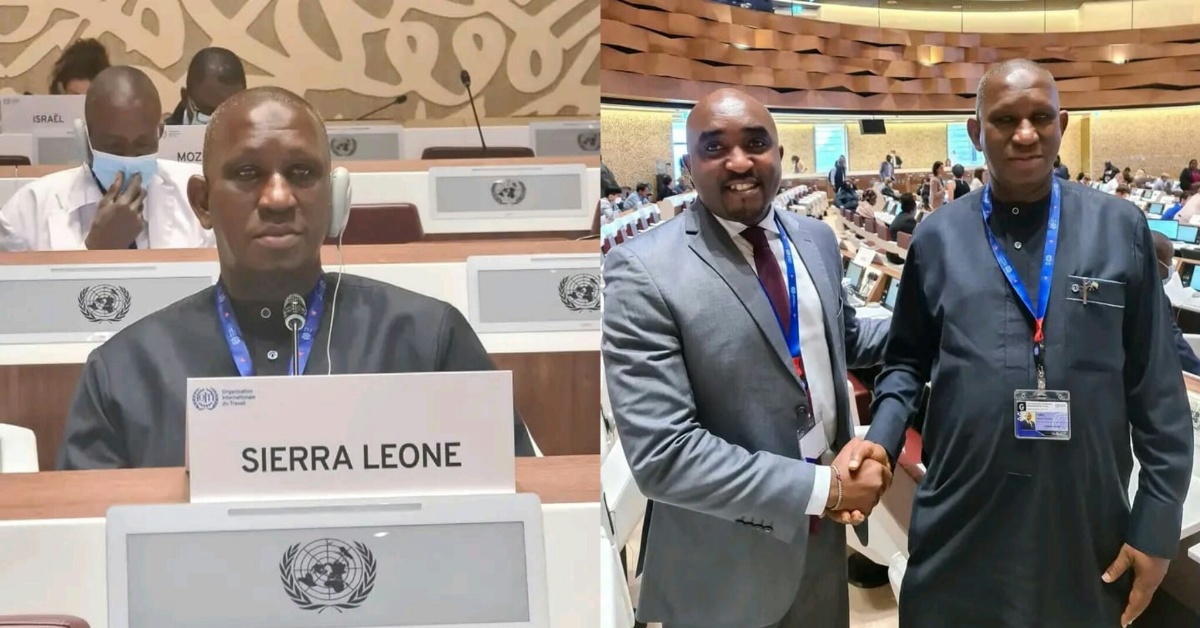 Minister of Labour, Honorable Alpha Timbo Participates in 110 ILO Conference in Geneva