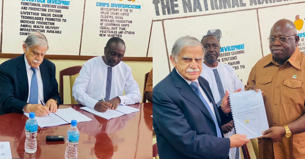Regional Rice Value Chain Project Signs Contract With Consultants For Design And Supervision of Irrigation Infrastructure