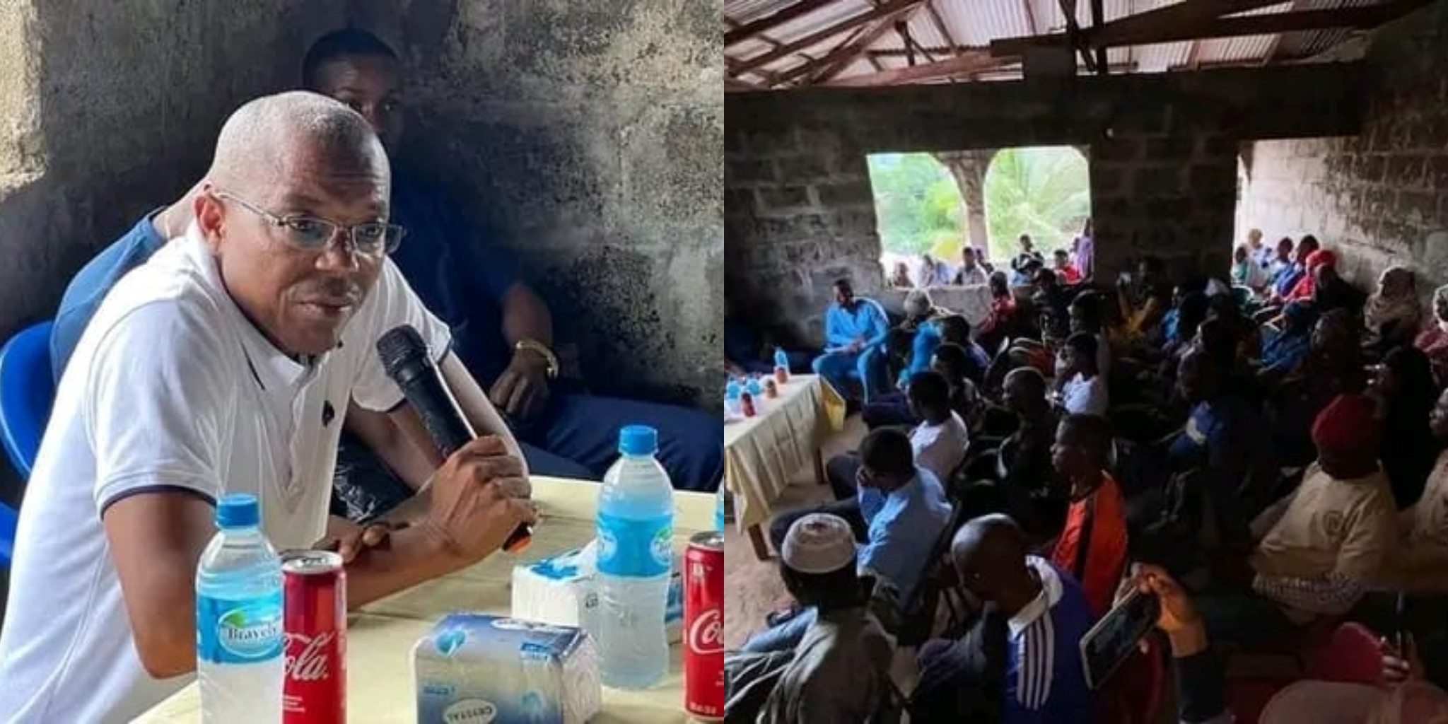 Members of The Fullah Community Engaged Lands Minister