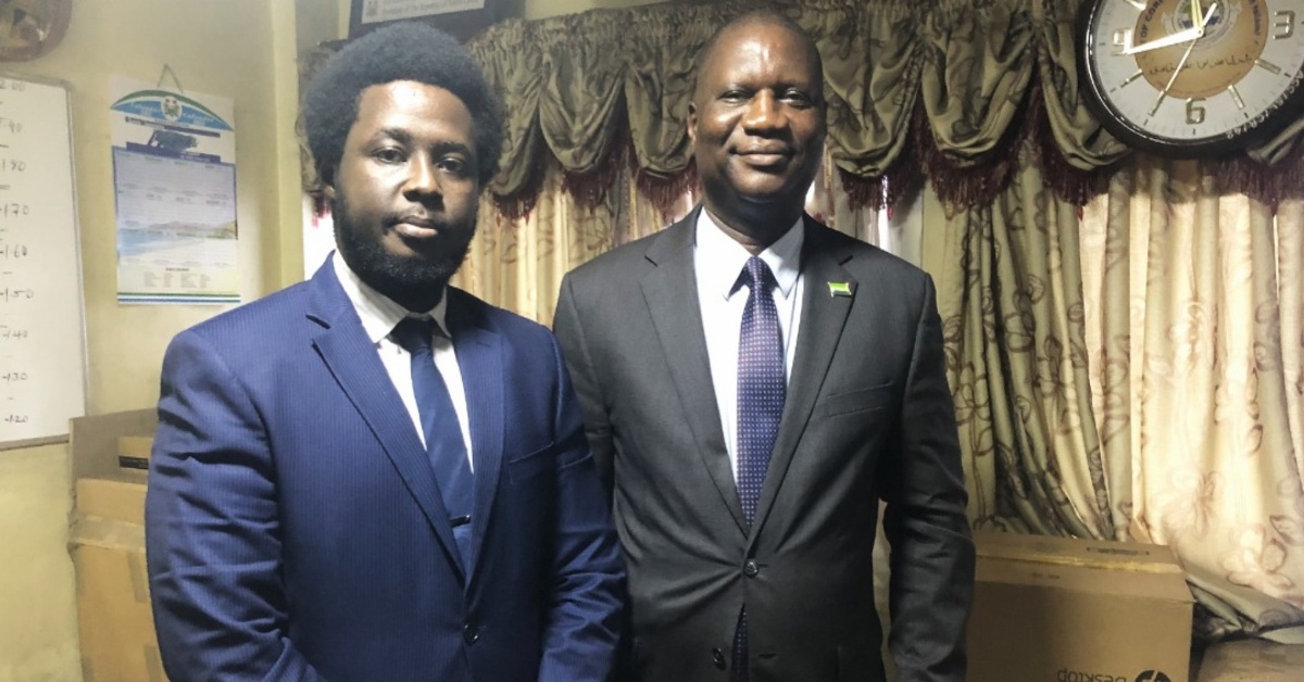 Sierra Leone’s Acting Auditor-General Pays Courtesy Visit to ACC