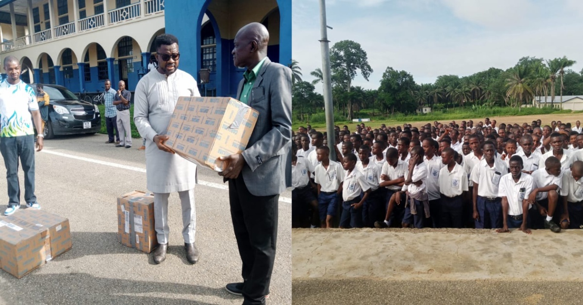 COBA North America Branch Donates Lab Equipment to Christ The King College