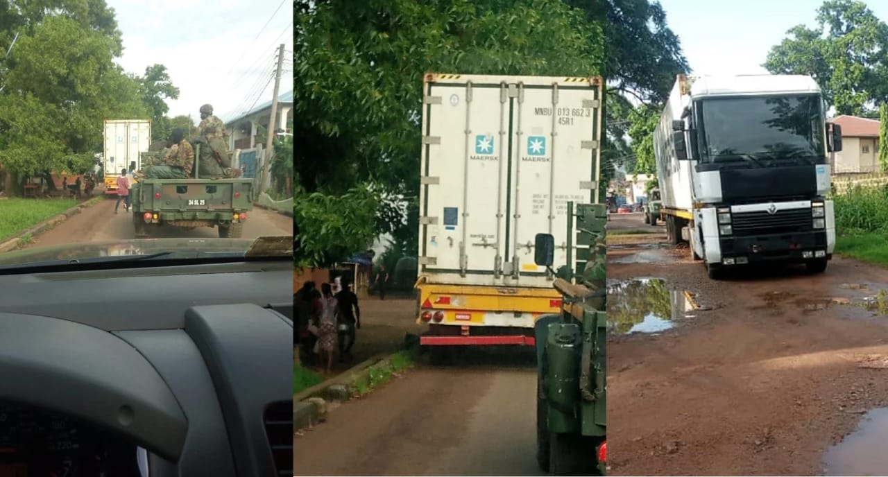 40Ft Container Suspected of Narcotic Drugs And New Leone Currency Reportedly Busted in Freetown