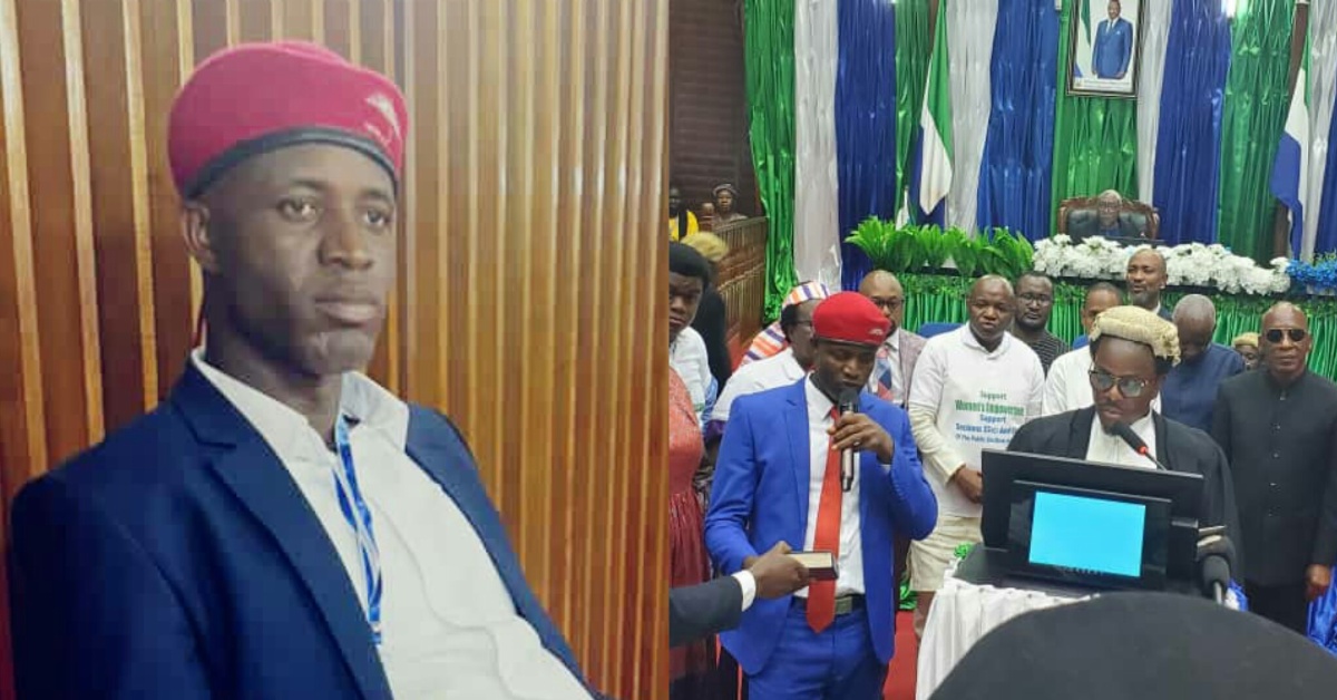 New Member of Parliament Takes Oath of Office