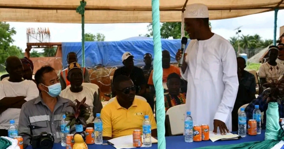 Kamasondo Chiefdom Receives CDAP And CSR From Kingho Mining Company