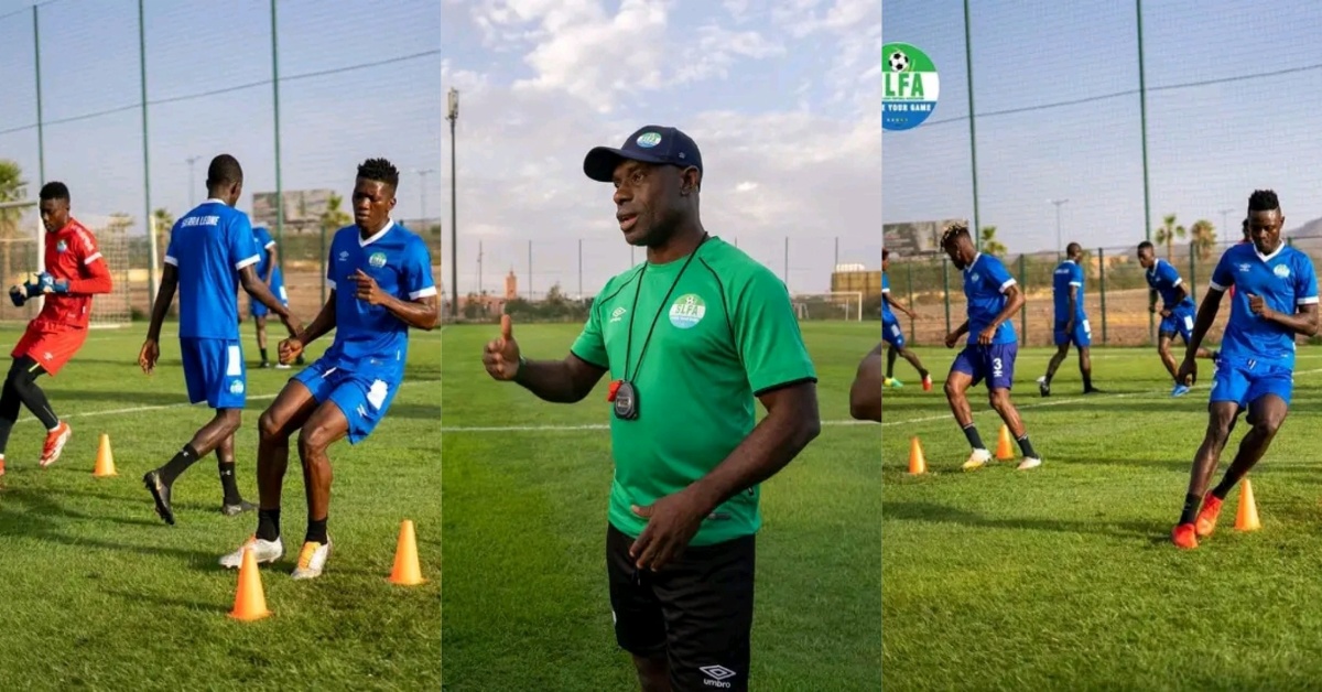 Leone Stars Hombased Team Holds First Training in Marrakech, Morocco