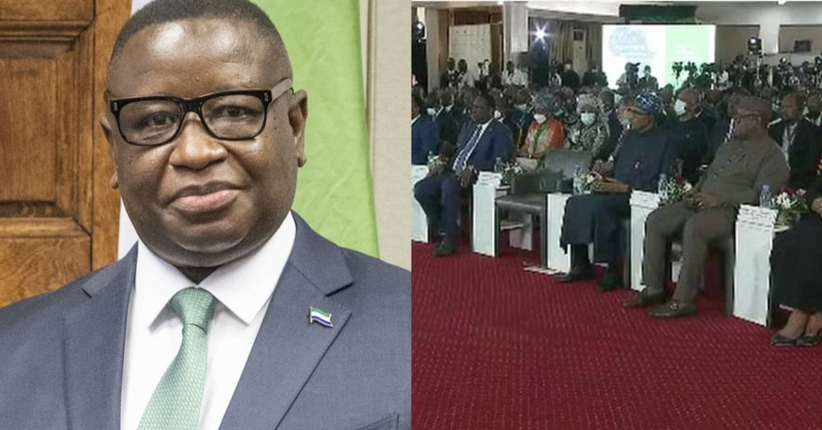 President Bio Attends One-Day High-level Heads of State Summit in Dakar