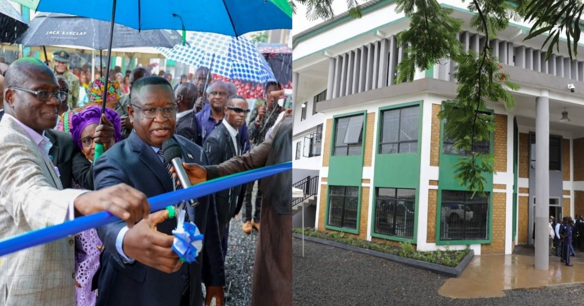 President Bio unveils State-of-the-art Learning Facility at FBC