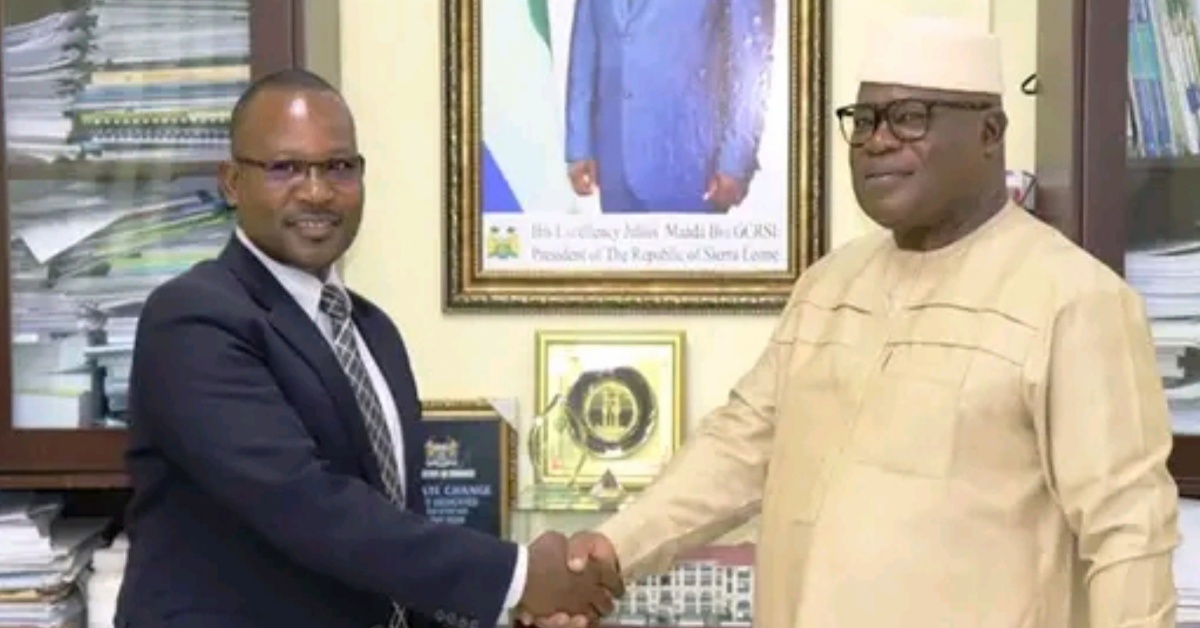 New FAO Country Representative Engages Minister of Finance