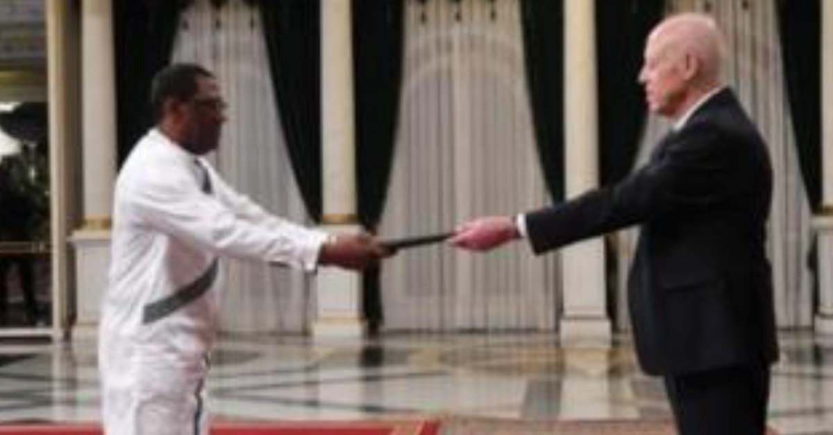 Sierra Leone Ambassador to Egypt Accredited to Tunisia Formally Presents Letter of Credence