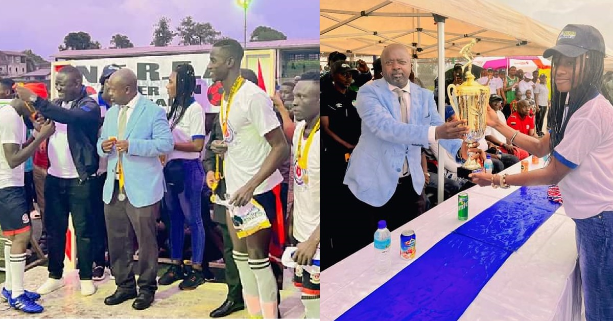 SLFA President, Thomas Daddy Brima Graces NERFA Super 10 League Completion