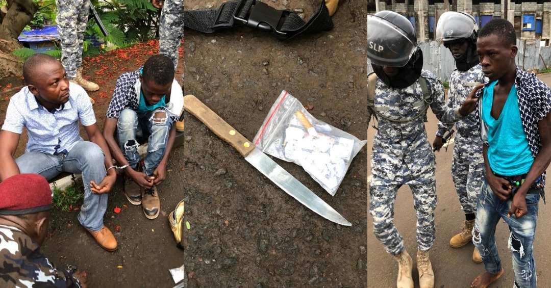 Police Arrests Thugs With Dagger, Dangerous Items While Attempting to Enter Parliament