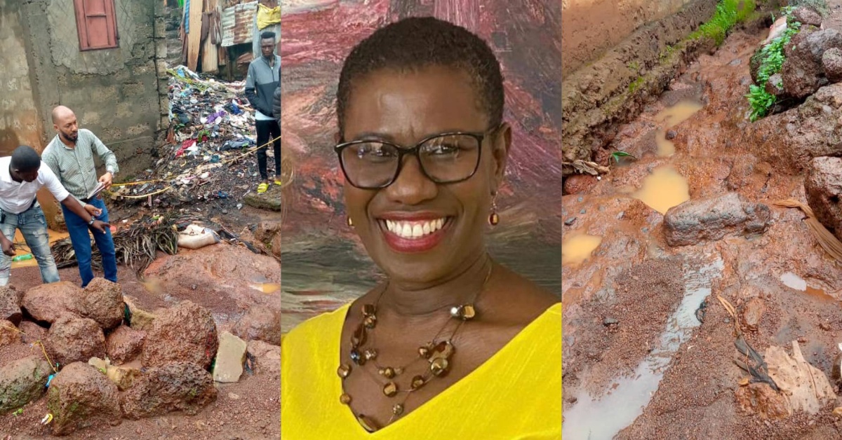 Mayor Yvonne Aki-Sawyer Initiates Construction of Footpath Bridge in Congo Water