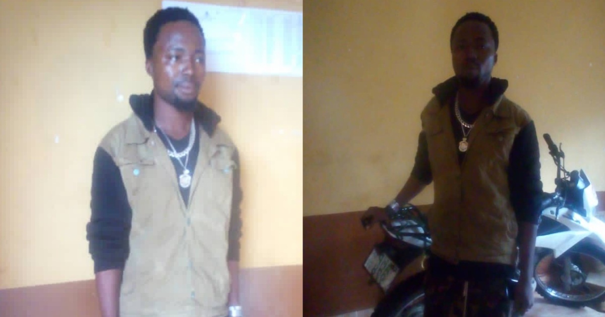 Gold Smith Worker Apprehended With Government Motorbike