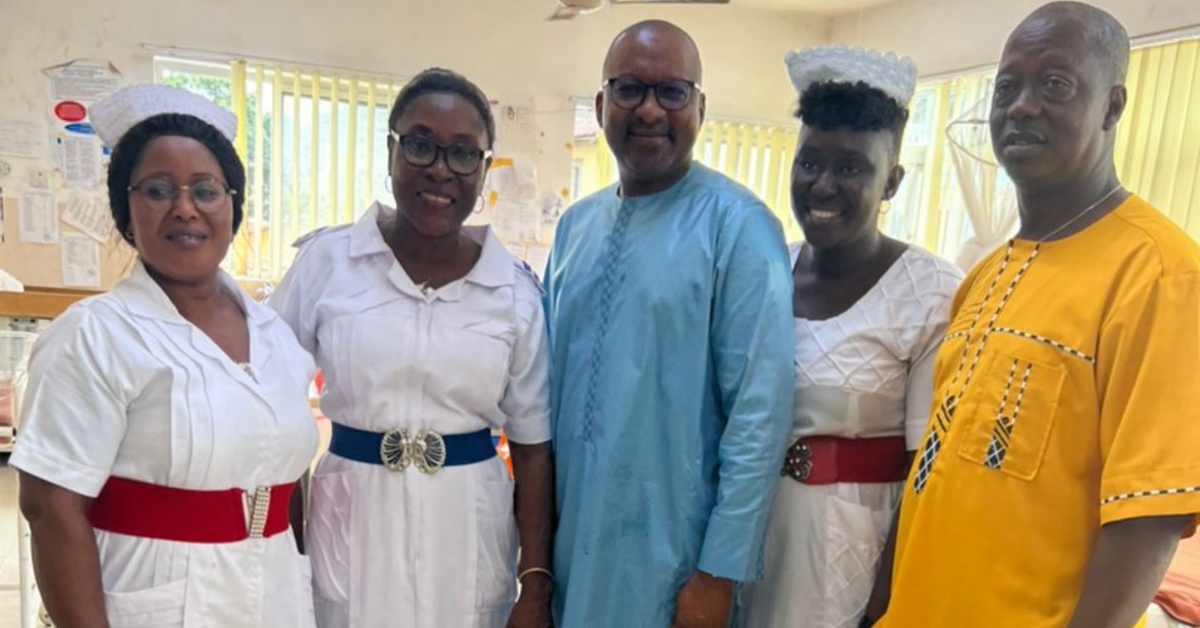 Vice President Juldeh Jalloh Makes Unannounced Visit to Hospitals in Freetown After Doctors Resumption